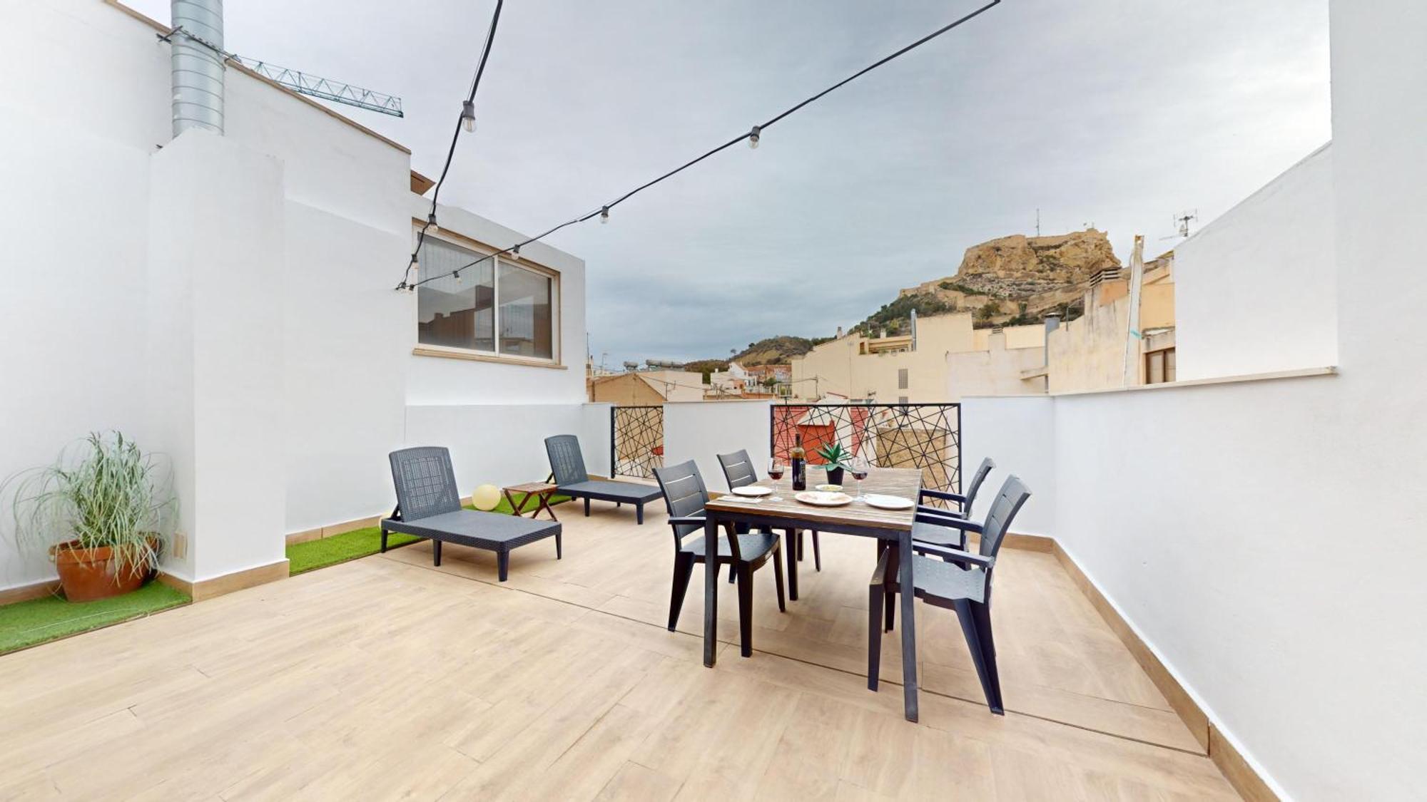 Ferienwohnung Myflats The Castle Alicante Exterior foto