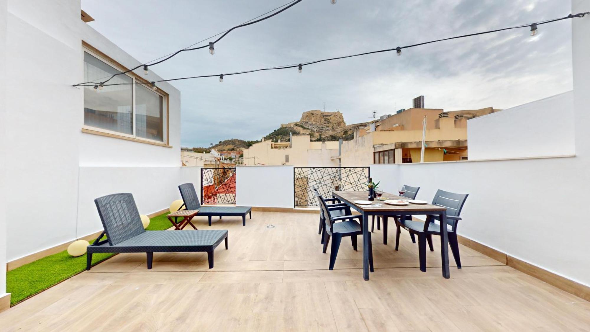 Ferienwohnung Myflats The Castle Alicante Exterior foto